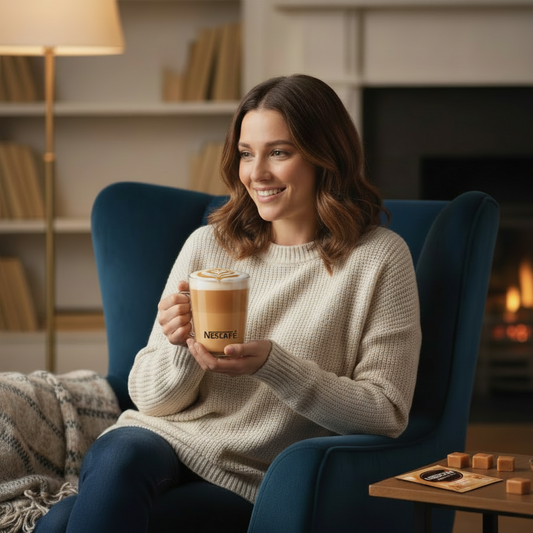 NESCAFÉ Latte Caramel Instant Gold Coffee 72 x Sachets