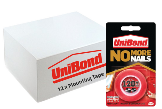 Unibond No More Nails Ultra Strong Roll Permanent 19mm x 1.5m