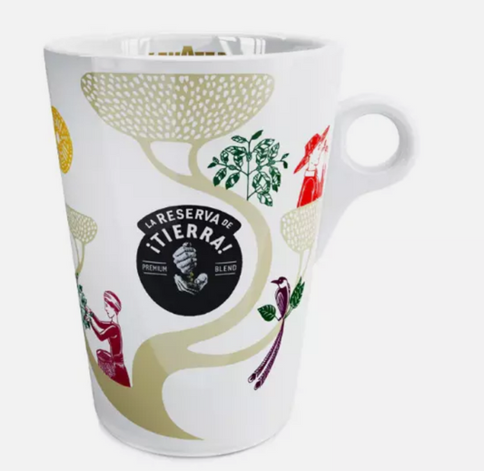 New Lavazza Tierra Coffee Mugs Cups - 10oz 280ml - Tassimo Nespresso