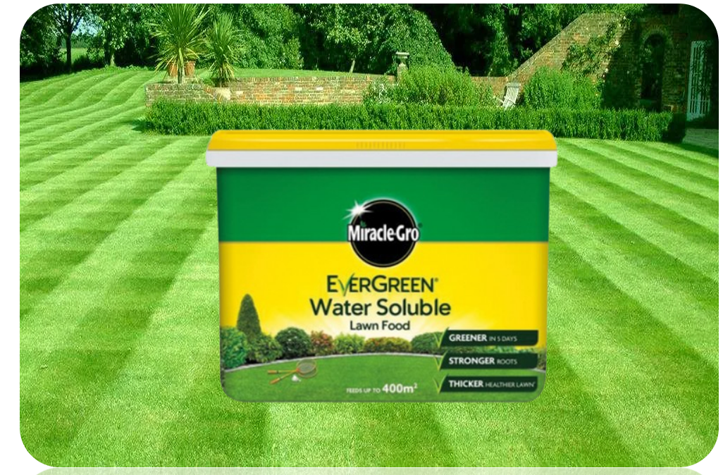Miracle-Gro® Lawn Food water Soluble 2kg