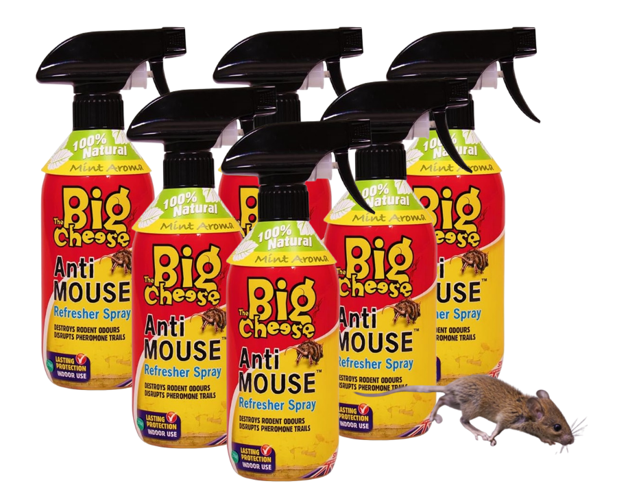 The Big Cheese Anti Mouse Refresher Spray - 500Ml