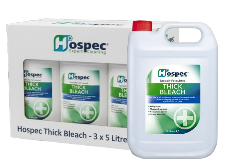 Hospec Thick Bleach 5 Litre {NHS Approved}