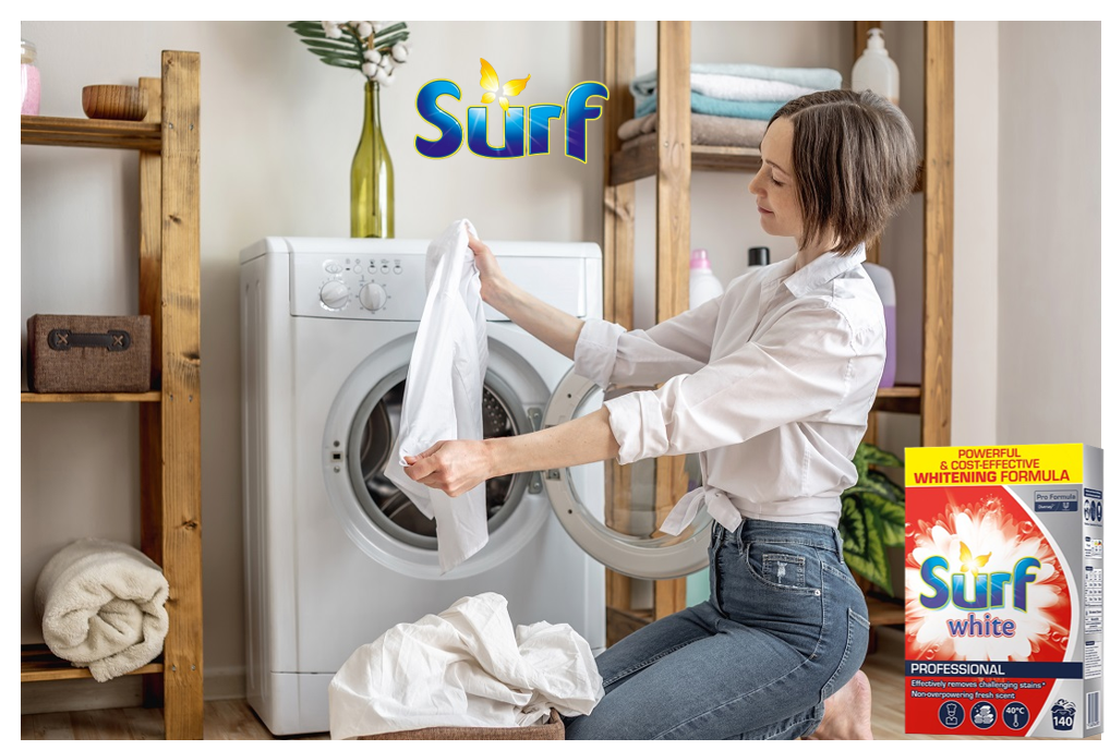 Surf White Professional Laundry Powder | 150W | 7.5kg