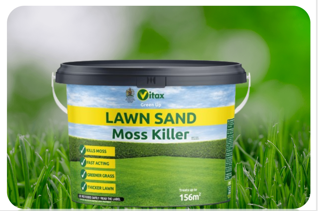 Vitax lawn sand | Moss Killer | Lawn Tonic 156m2
