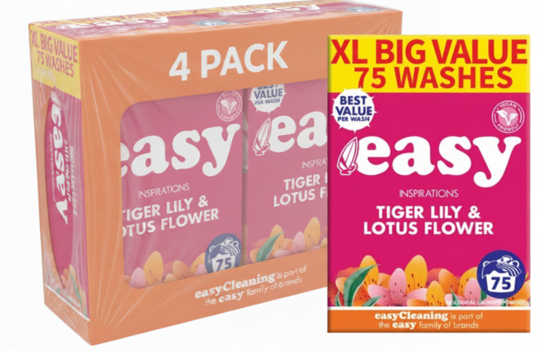 Easy Washing Powder | Tiger Lily & Lotus Flower | 75 Wash