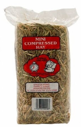 Animal Dreams Mini Compressed Hay 9 x 125g {Full Case}