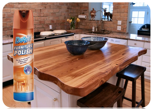Duzzit Furniture Polish | Everyday use on most Hard Surfaces | 300ml Aerosol Spray