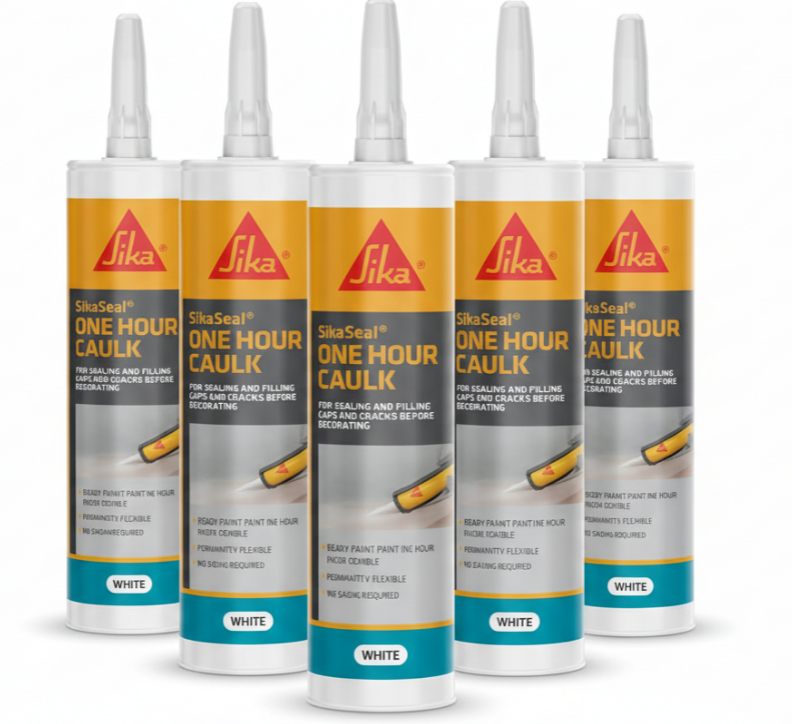 SikaSeal One Hour Caulk | White | 1 x 300 ml