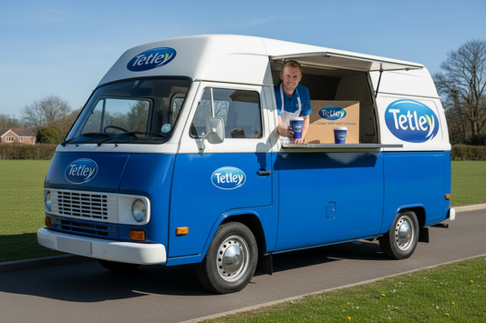 Tetley On The Go 300's - Includes Cups, Teabags, & Lids