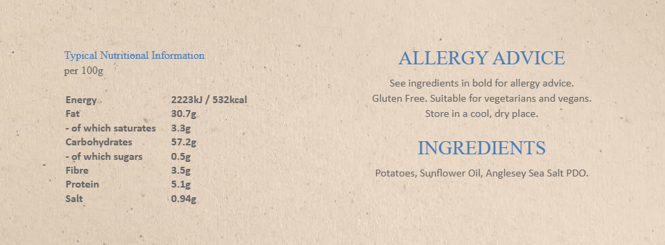 Pipers Gluten-Free Angelsey Sea Salt Crisps Multi-Pack | 24 x 40g