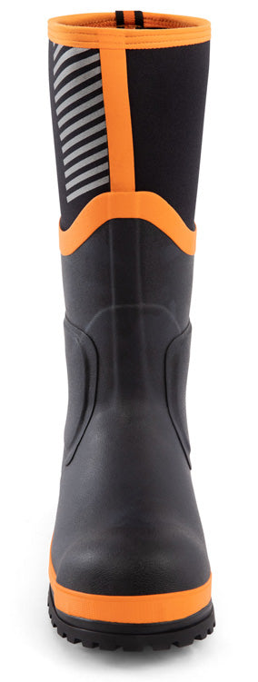 Neo Force Neoprene Full Safety Wellington Black ALL SIZES