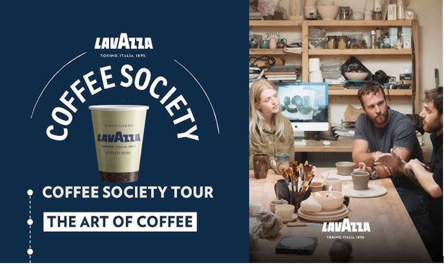 8oz Lavazza Double Walled Embossed Paper Cups 25's