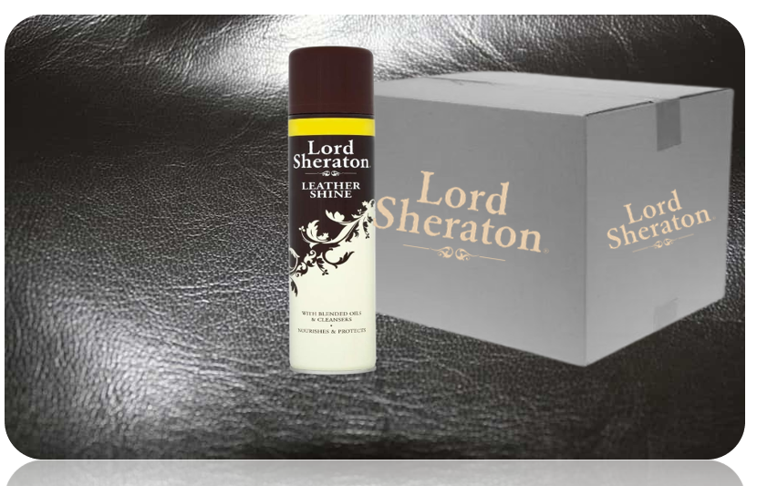 Lord Sheraton Leather Shine 300ml Spray | Nourishes &Protects Leather Items