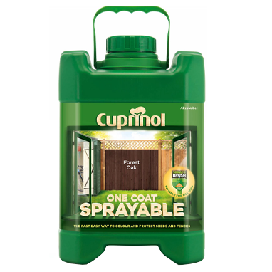 Cuprinol Spray Fence Treatment FORREST OAK 5 Litre