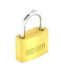 Brass padlock 30mm