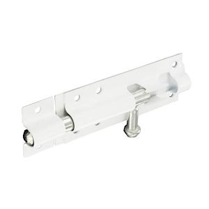 Tower Bolt White 100Mm S1598