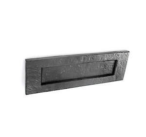 Sec Antq Letter Plate Blk S3315