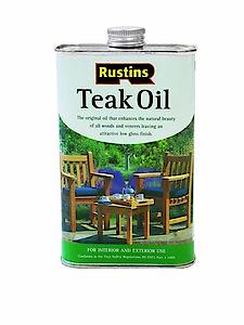 Rustins Teak Oil 1 Litre