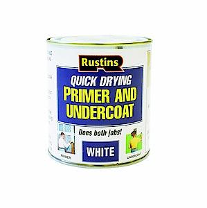 Rustins White Primer/Undercoat 1Ltr
