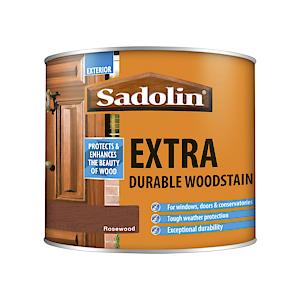 Sadolin Extra Durable Woodstain Rosewood 0.5 L