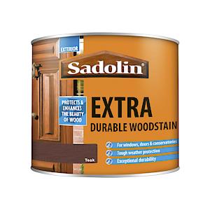 Sadolin Extra Durable Woodstain Teak 0.5 L