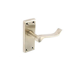 Br Nickel Scrol Latch Hndl S2721