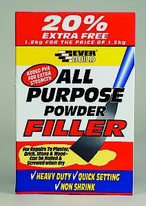 Everbuild All Purpose Powder Filler White – 600G