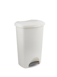Addis Family Pedal Bin, Linen/Cream, 50 Litre