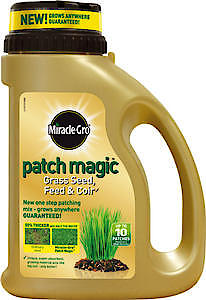 Miracle-Gro Patch Magic Jug 1015G | 2× thicker than ordinary grass seed