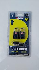 Pack Of 2 Keyed Alike Squire Suitcase Luggage Locks.