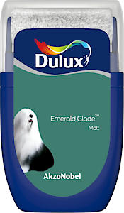 Dulux Walls & Ceilings Tester Paint, Emerald Glade, 30 Ml