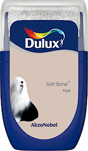 Dulux Walls & Ceilings Tester Paint, Soft Stone, 30 Ml