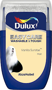 Dulux Easycare Washable & Tough Tester Paint, Vanilla Sundae, 30 Ml