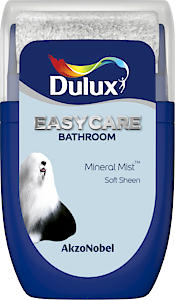 Dulux Easycare Bathroom Tester Paint, Mineral Mist, 30 Ml