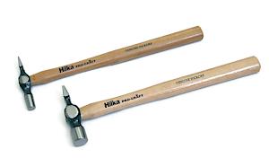Hilka 54201704 4 Oz Pro Craft Hickory Shaft Cross Pein Hammer, Silver
