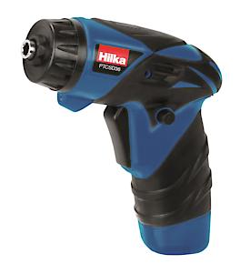 Hilka Tools Ptcsd36 Li-Ion Cordless Screwdriver, 3.6 V, Black/Blue