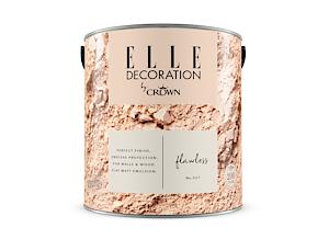 Elle Decoration By Crown 2.5L Flat Matt Emulsion Paint - Flawless No 527