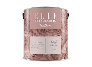 Elle Decoration By Crown 2.5L Flat Matt Emulsion Paint - Handcrafted No 404