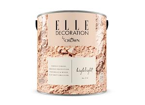 Elle Decoration By Crown 2.5L Flat Matt Emulsion Paint - Highlight No 514