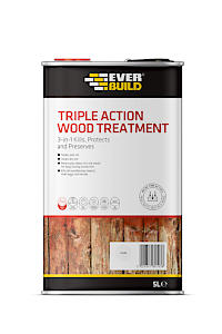 Everbuild – Triple Action Wood Treatment 5 Litre