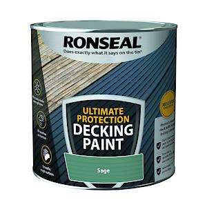 Ronseal Ultimate Decking Paint Sage 2.5L