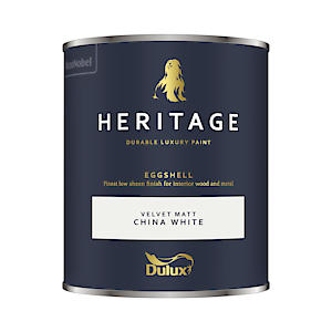 Dulux Heritage Eggshell (China White, 0.75 Liters)