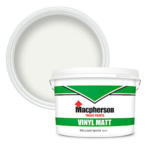 Mc Vinyl Matt Brill White 10Lt