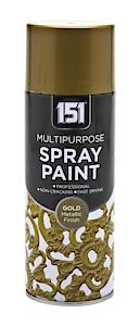 METALLIC GOLD SPRAY PAINT 400ml