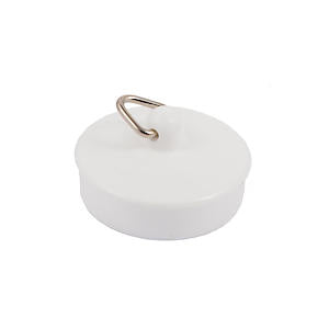 Plug sink/bath - white 1 1/2" (1)