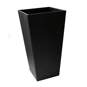 Eco Garden 50Cm Sonata Recycled Rubber Plant Pot Pewter