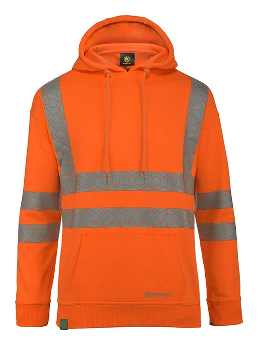 Envirowear Recyclable Hi-Vis Hoodie Or ALL SIZES