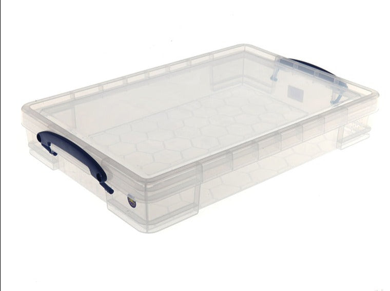Really Useful Clear Plastic Storage Box 10 Litre