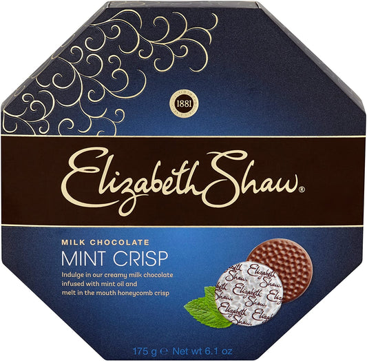 Elizabeth Shaw Milk Mint Wrapped Crisp Chocolates 175g , 26's