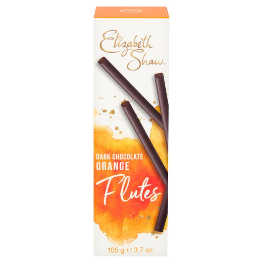 Elizabeth Shaw Dark Chocolate Orange Flutes 105g